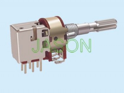 R162PS-10 With Switch Potentiometers